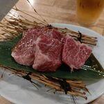 Yakiniku Shokudo Kadoya Fukushima Urakoji Ten - ●夕食。単品。特上ﾊﾗﾐ1408+こだわりﾊﾗﾐ858+中瓶ﾋﾞｰﾙ500=2,760円