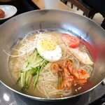 Myeongdong Shokudo Mitsui Outlet Park Iruma Ten - 冷麺セット(1390円)