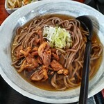 Soba Dokoro Banzan - 肉そば（冷）