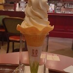 Cafe Veloce Kawasaki Shinkawadori Ten - ソフトクリーム＠￥250円