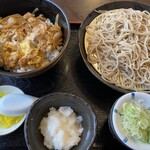 ゆうき庵 - 親子丼もり蕎麦セット