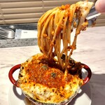 Chicago Pizza & Volcano Pasta Meat & Cheese Forne - ミートソースボルケーノパスタ