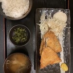 Kiwamibi - アジフライ定食（¥800）