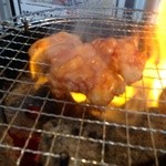 炭火焼肉スーパーホルモン - 炎上ホルモン