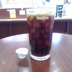 Doutor Coffee Ten Musashi Koyama Ten - ガムシロを半分入れて