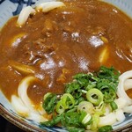 宮武讃岐うどん - シンプルにカレーをかけただけです。