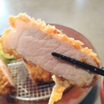 Bokujou Minshuku Restaurant Nodoka - 口福ランチ(とんかつ)