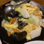 300 En Honpo Dandan - 餡かけ野菜炒め