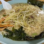 Ramen Shop Tsubaki Kosugo Ten - ネギラーメン大盛り