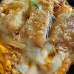 更科 - かつ丼　　720円(税込)  のアップ