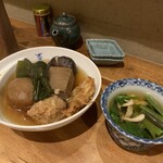 Oden Kozou - 前菜とおでんの盛り合わせ