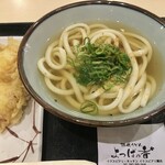 Yotsuba no Kaori - 2018/07/21 かけうどん+かしわ天