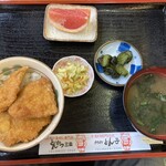 Tonkatsu Sanjo - ミニ新潟タレかつ丼800円