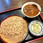 Ishiusu Soba - もりそば＋小カレー丼セット