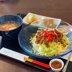 218617218 - トルコライス定食（ソーキそばハーフ付き）