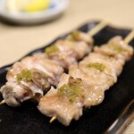 Sumibi Yakitori Makaya - ハラミは柚子胡椒で