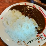 Tomato & Onion Nagaoka Ten - 先ずは、ライス大盛り＋黒カレー