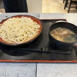 Inaka Ryori Shion - 【2023.9.28(木)】肉汁うどん（並盛）850円