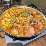 Niku × Nabe × Korean Kankoku Baru OKOGE Tennoji Ten - 