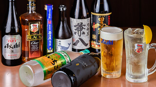 Ropponmatsu Shokudo - ビール、ハイボール、焼酎、日本酒等ご用意。ランチからもお楽しみ頂けます。