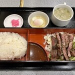 Sumibi Yakiniku Yasubee - 2023.9.13  サーロインステーキ定食