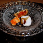 Sushi Japanese cuisine Koyomi - あん肝　小芋　酒蒸し