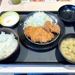 Matsu no Ya Kyoto Minami Inter Ten - ロースかつあんど&牛かつ定食