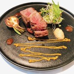 Chef's Table ODAKA - 黒毛和牛のステーキ、新玉ねぎソース