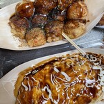 たこ焼き ぺちゃやき あほや  - ペチャ焼きモダンとたこ焼き