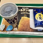 McDonald's Sagamiharaekibiruten - 月見パイとアイスコーヒーM