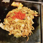 お好み焼 つる家 - 盛り合わせ焼きそば　1350円