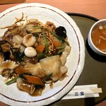 Sanpou Tei Sendai Izumi Ten - 五目あんかけ揚げ焼きそば