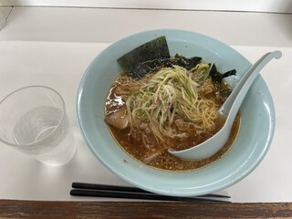 Car Station Iwadeyama Ten - ネギミソラーメン（小）　税込900円