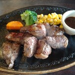 Steak & Hamburger Steak no Mise Iwataki Nogikunoten - イチボカットステーキ