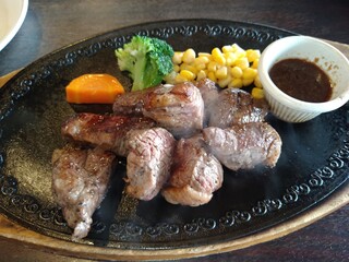 Steak & Hamburger Steak no Mise Iwataki Nogikunoten - イチボカットステーキ