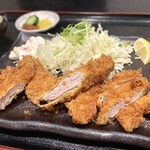 山下軒 - ヒレかつ定食 (100g)