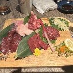 Gyutan Basashi Wagyu Private rooms Niku Sakaba Bureemen Hiratsuka Ekimae Ten - 