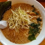 椿ラーメンショップ - 背脂ネギ味噌ラーメン中盛