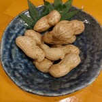 Nanakusa Shokudo - 茹で落花生(600円)