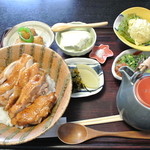 Katsu no Ie - 鶏サラサラ丼