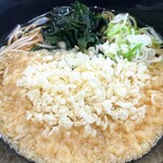 Nadai Hakone Soba Hadano Ten - たぬきそば440円。