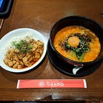 Shan Chu Dandan Mian Nagoya Chika Ten - 極み担々麺と陳麻婆豆腐飯。