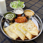 cheese naan set