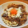 RAMEN ガモウスマイル - 料理写真:どて焼きまぜそば