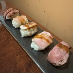 Niku Zushi × Sashimi All you can eat Kakurega Private rooms Itamae Ikebukuro Ten - 