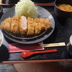 とんかつ棹 - ロースとんかつ定食