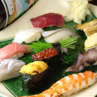 We have a wide selection of nigiri and other dishes made with seasonal ingredients.