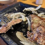 Steak Gusto Sakae Kajigaya Ten - サーロイン 断面