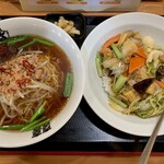 豊龍園 - 料理写真:'23/10/27 台湾ラーメンと＋中華飯