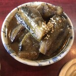 プーポ - 茄子の味噌漬けがめちゃめちゃ量もあり旨い。